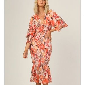 Runway Scout - Pamela Dress (orange), US size 4, AUS size 8